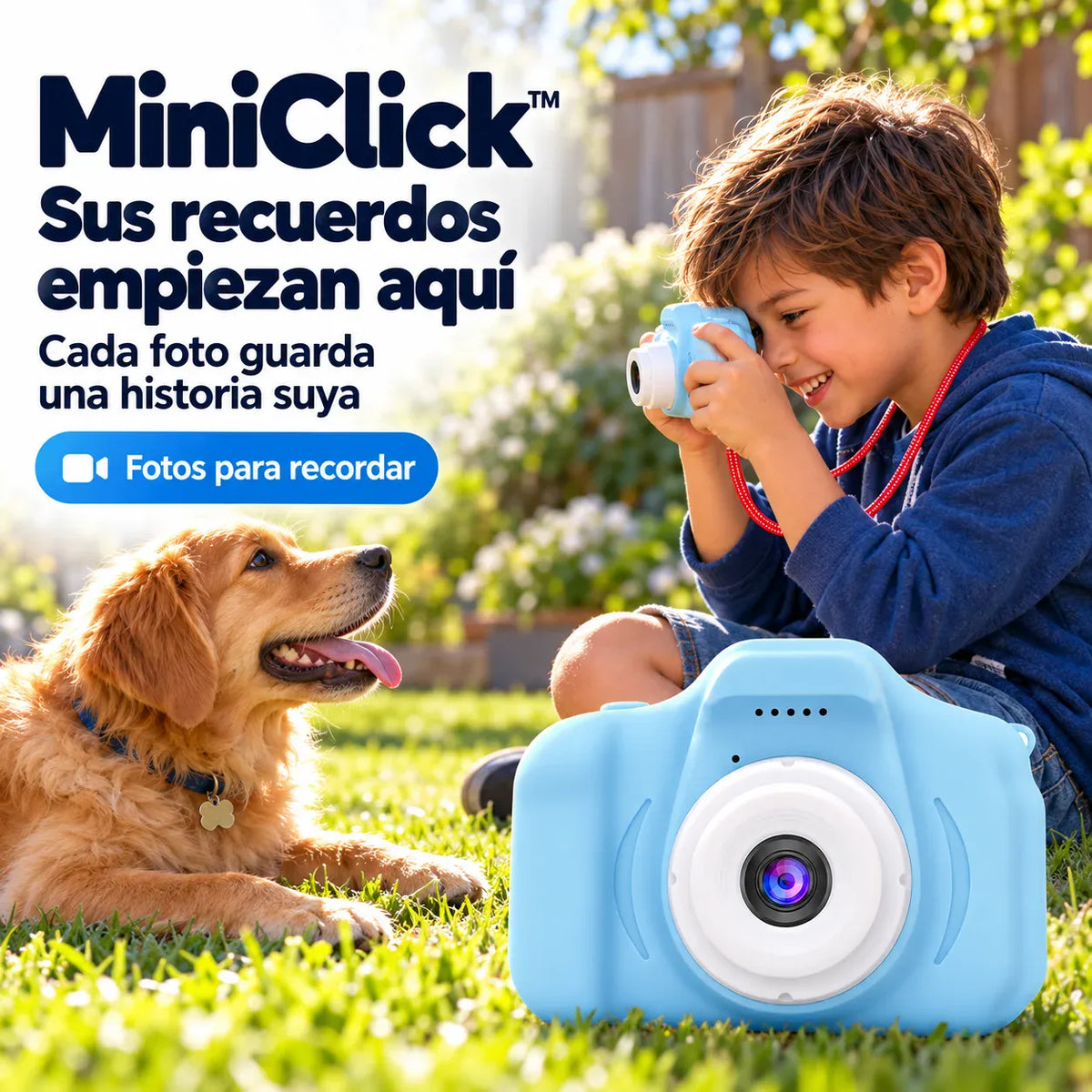 MiniClick™ - Sus primeras fotos, a su manera