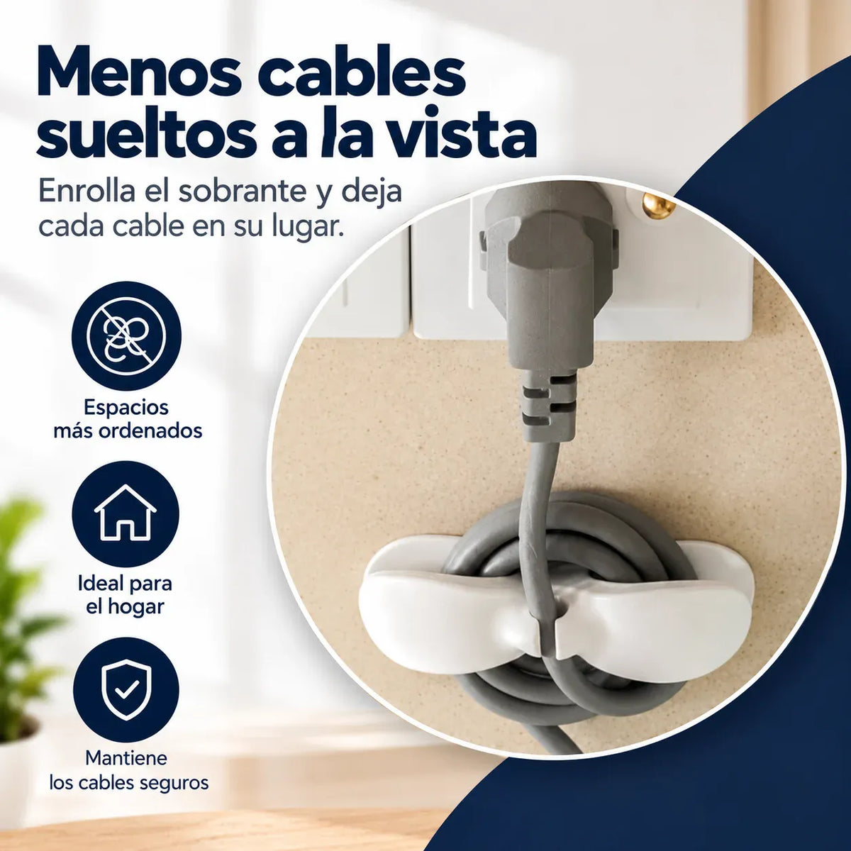 CableSpot™ - Menos cables sueltos a la vista