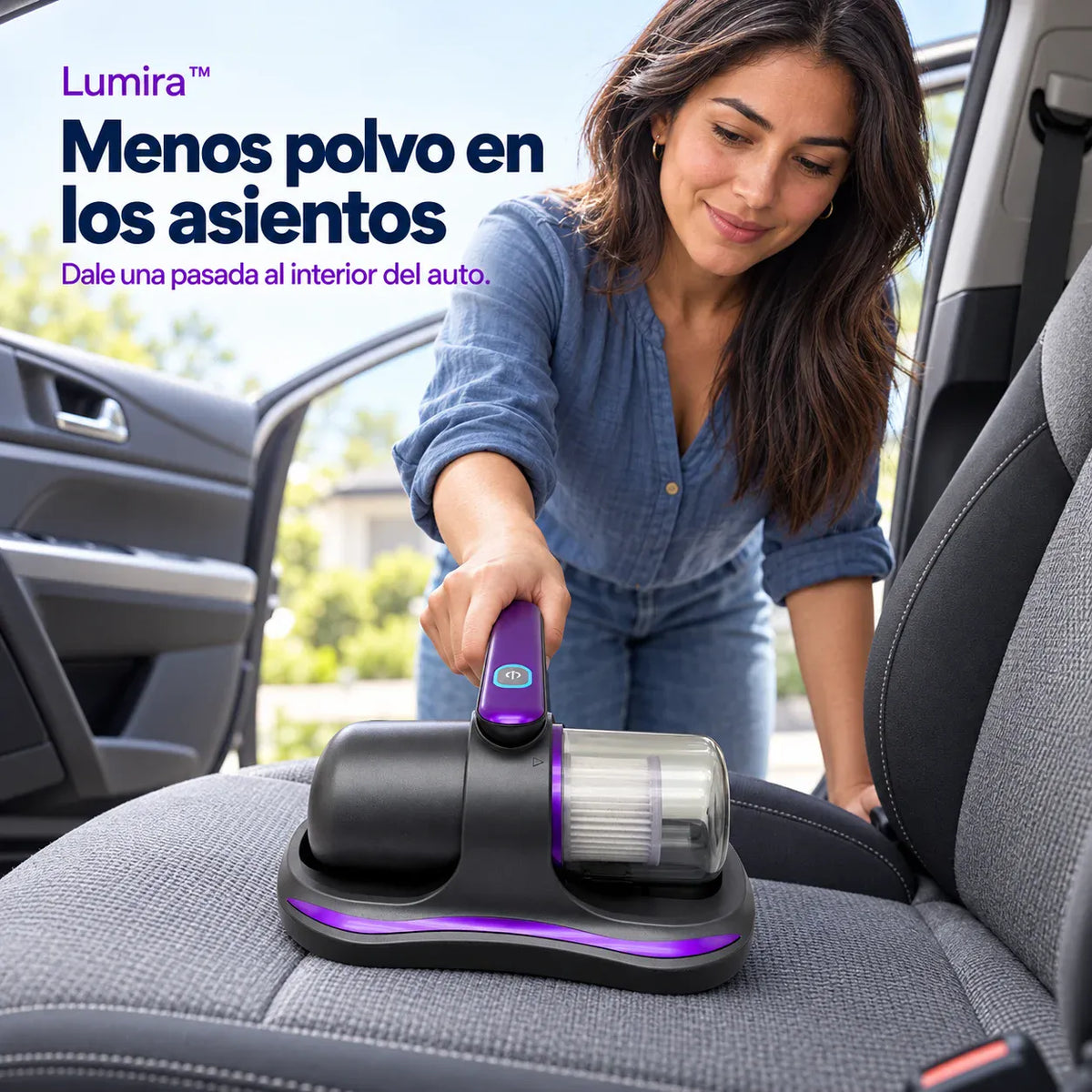 Lumira™ - Limpieza de colchón con luz púrpura