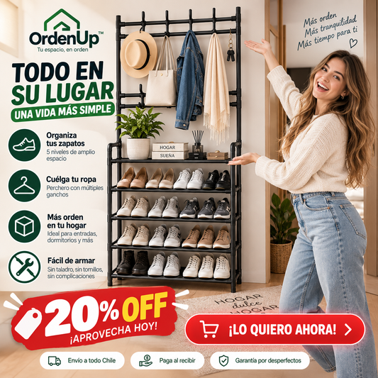 OrdenUp™ - Zapatos y Ropa en Su Lugar
