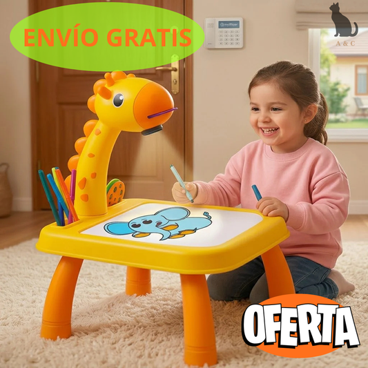 Mini Mesa Proyector De Dibujo Infantil