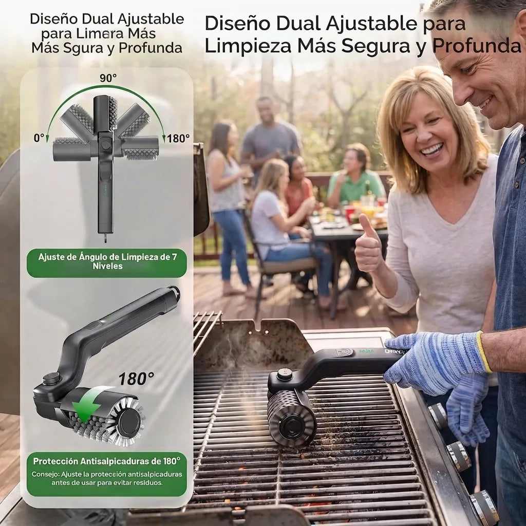 GrillClean Pro — "Tu parrilla como nueva en menos tiempo"
