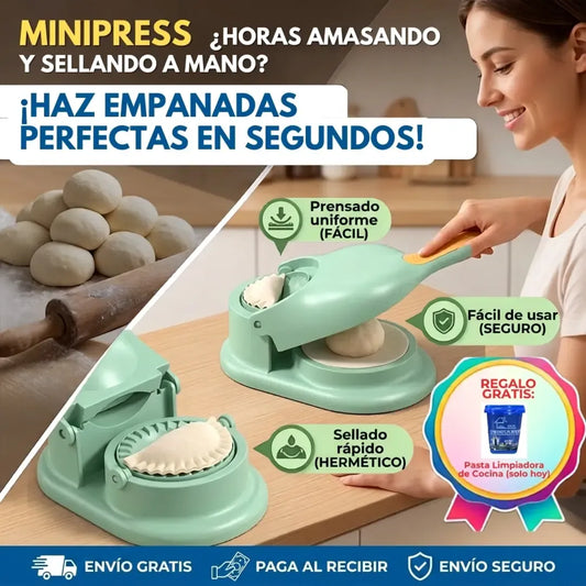MiniPress - Mini empanadas en minutos
