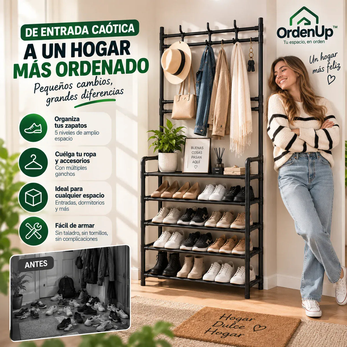 OrdenUp™ - Zapatos y Ropa en Su Lugar