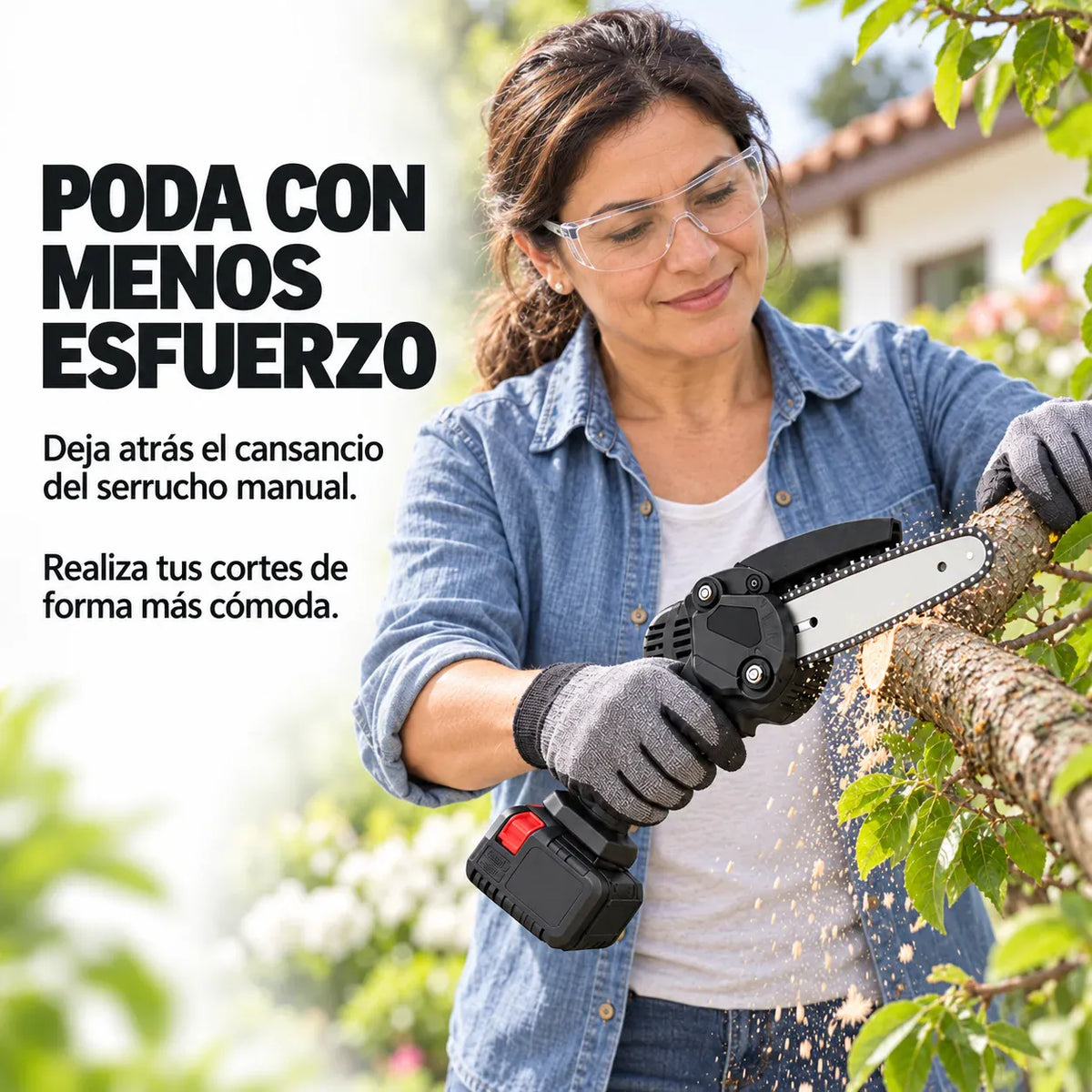 CortaMax™ - Poda fácil y sin cables
