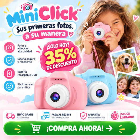 MiniClick™ - Sus primeras fotos, a su manera