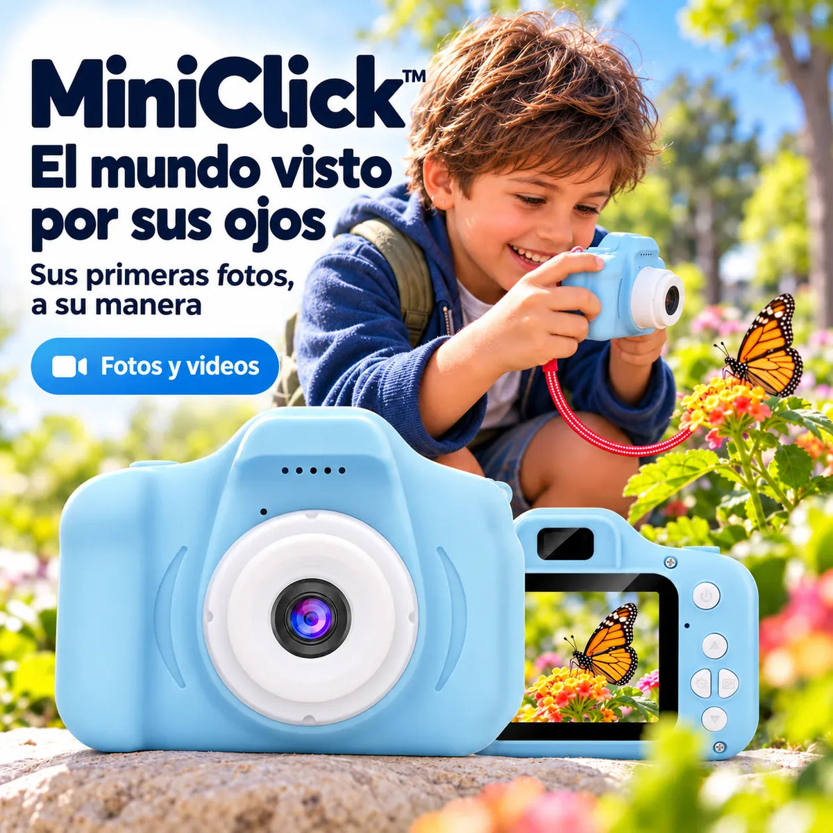 MiniClick™ - Sus primeras fotos, a su manera