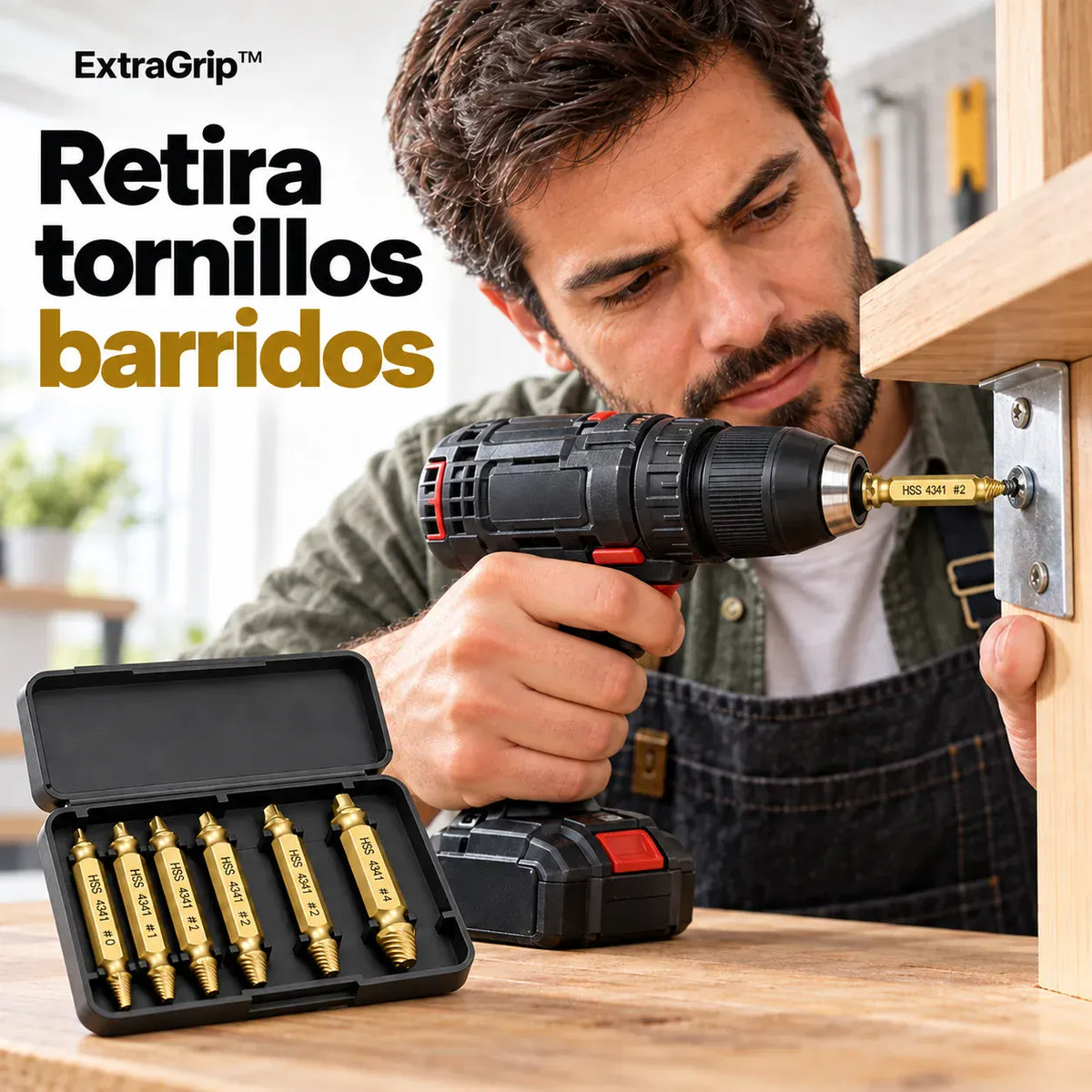 ExtraGrip™ - Afloja tornillos difíciles