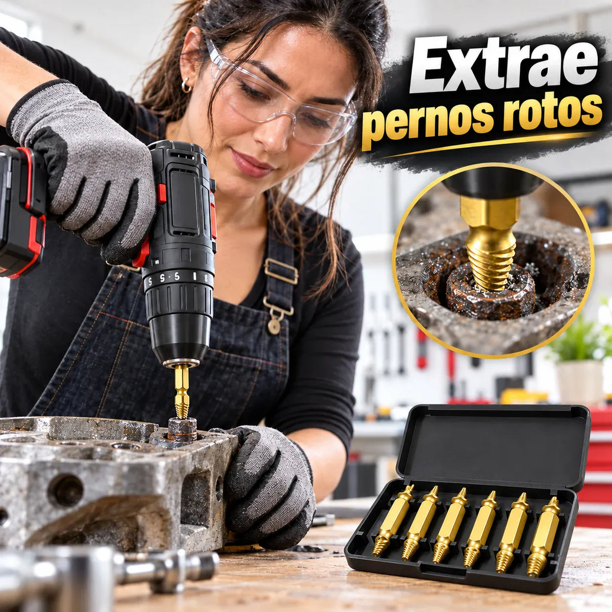ExtraGrip™ - Afloja tornillos difíciles