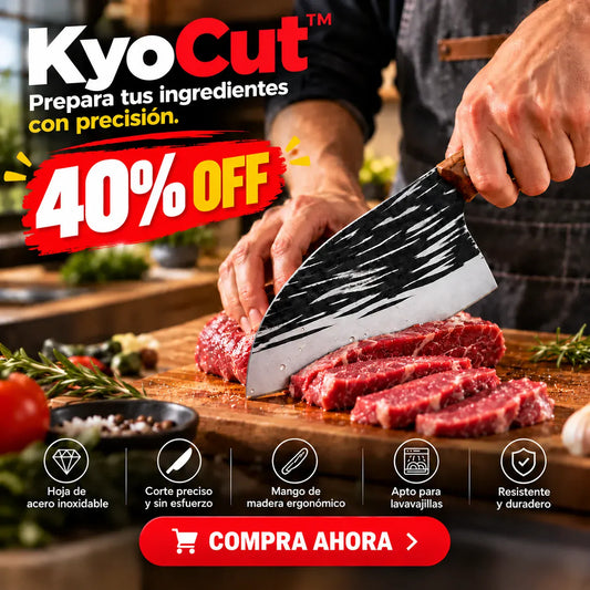 KyoCut™ – Prepara tus ingredientes con precisión.