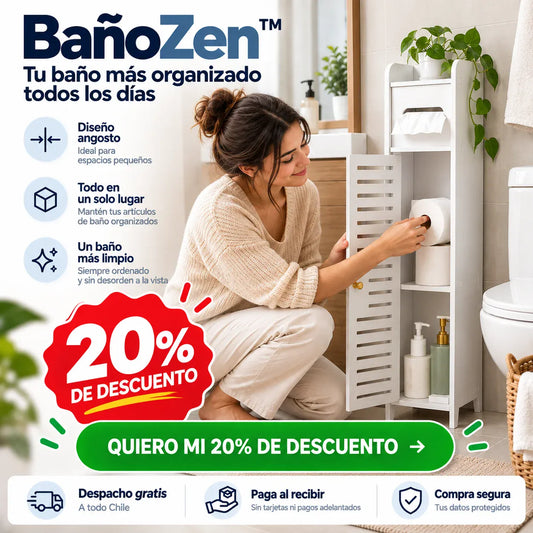 BañoZen™ - Mantén tu baño más ordenado