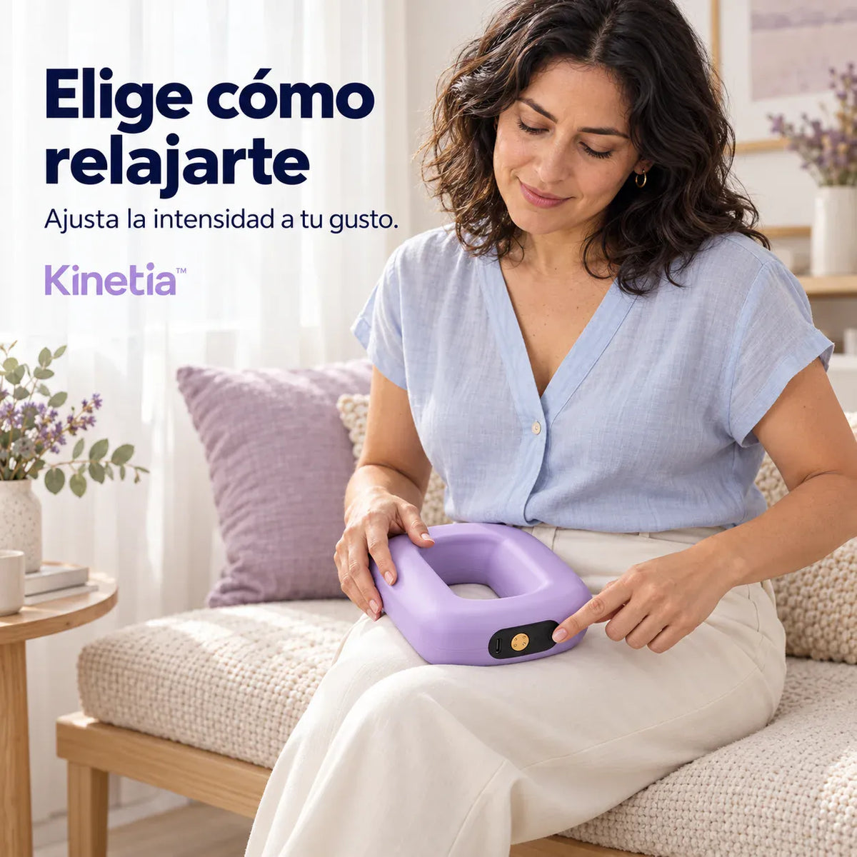 Kinetia™ - Masaje portátil con cinturón ajustable
