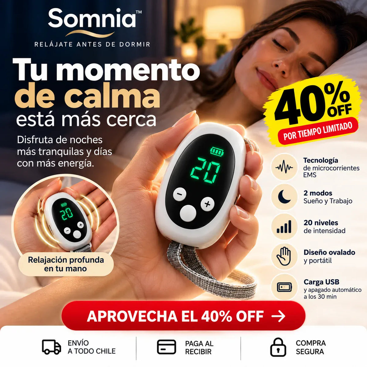 Somnia™ - Relájate antes de dormir