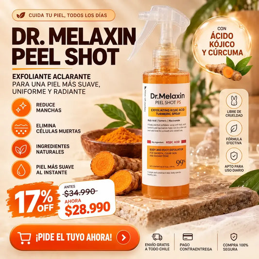 Dr Melaxin Peel Shot PS - Exfoliación fácil, piel más luminosa