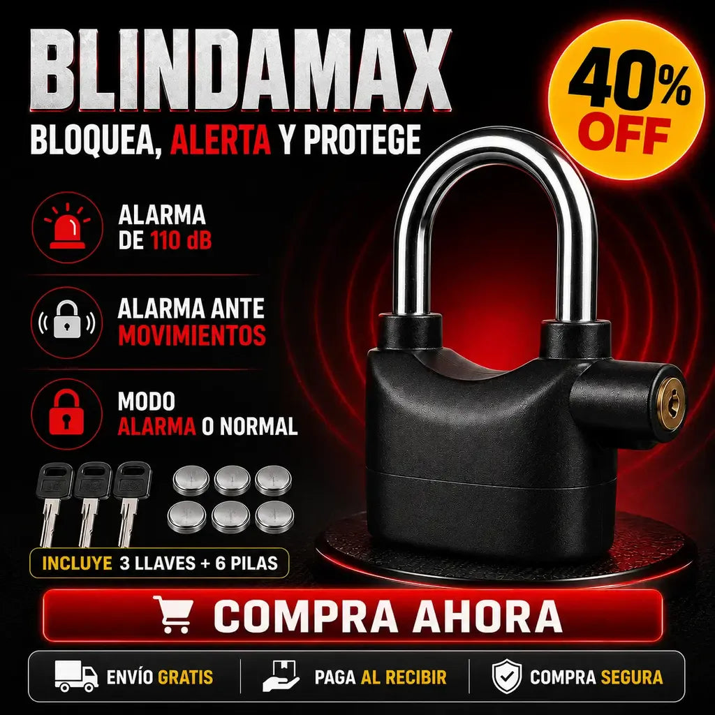 BlindaMax —  Bloquea, alerta y protege