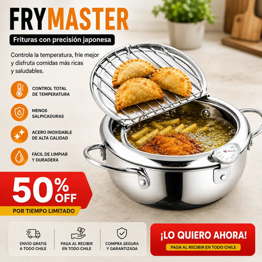 FryMaster™ — Frituras con precisión japonesa