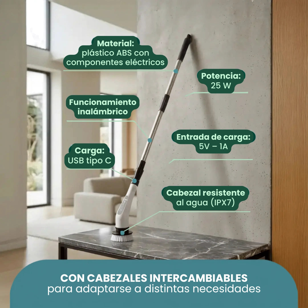 SpinClean™ – Limpieza profunda, sin complicaciones.