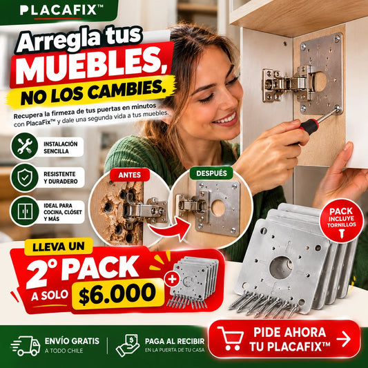 PlacaFix - Arregla tus muebles, no los cambies.