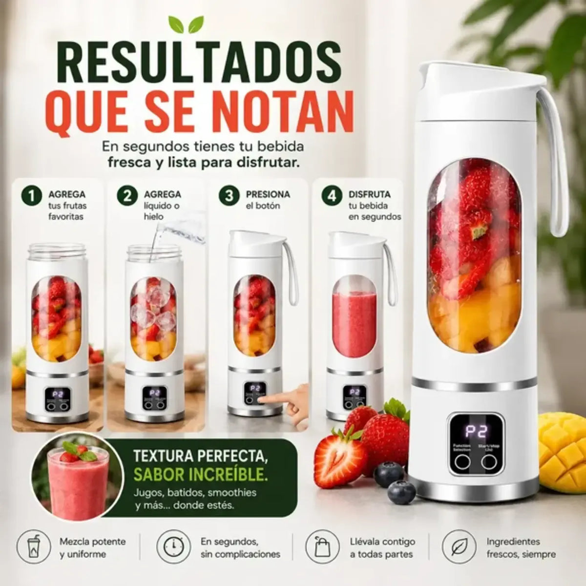 FreshMix™ - Tu batido listo donde estés