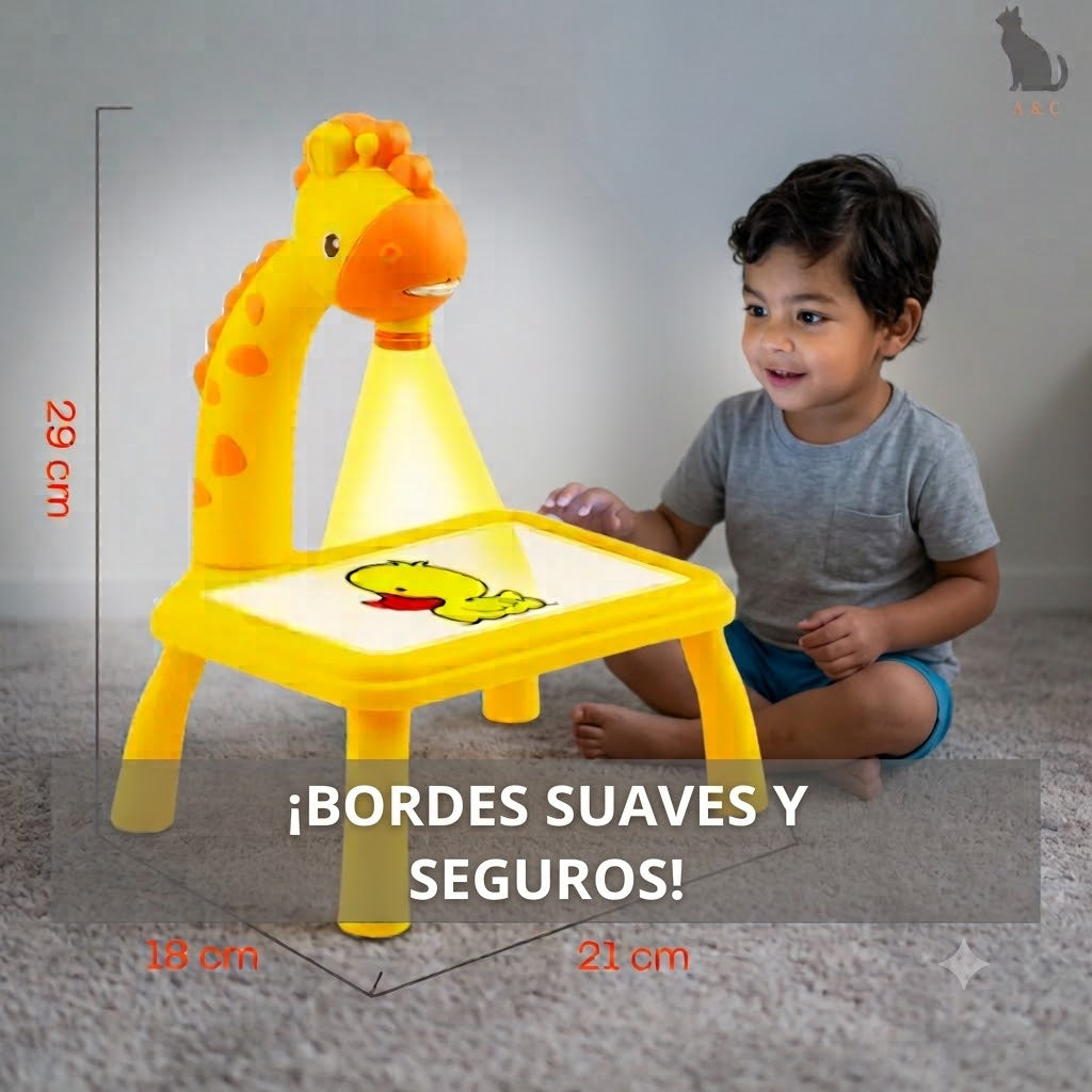 Mini Mesa Proyector De Dibujo Infantil
